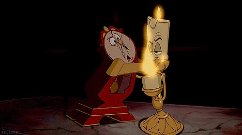 la bella y la bestia,venganza,candelabro,reloj,lumiere,dong dong