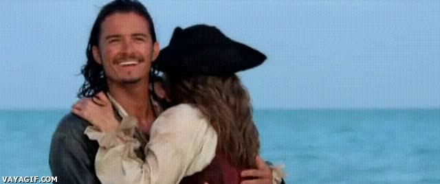 Bloopers,Director,Cine,Cinematográfica,Actor,Beso,Risa,Piratas del Caribe,Keira Knightley,Orlando Bloom