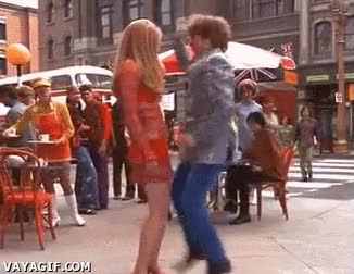 No es mi fuerte,Bailar,Correr,Nervioso,Discoteca,Rápido,Austin Powers