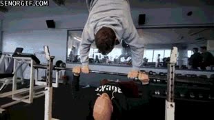 hacer el pino,fuerza,levantar,pesas,flexiones,ejercicio