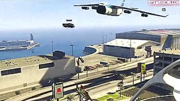 entrar,rampa,Coche,GTA V,Intentos,Avión,Saltar,Consola,Vídeojuego