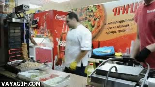 pizzero,maestro,pala,cuchillo,ninja,vendedor,pizzas