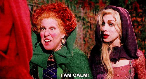 expresion,ESTOY CALMADA,que te calmes,calmate,decir,I am calm,fea
