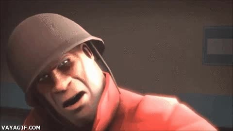 nota,clase,reacción,team fortress 2,soldier,Asombrado