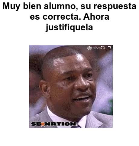 pillado,correcta,justificar respuesta