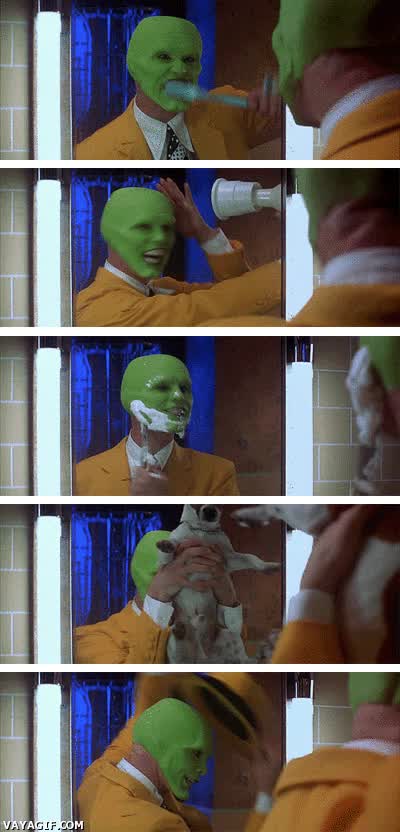 the mask,la mascara,jim carrey,arreglarse,estilo,estilazo