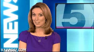 guiño,ojo,guiñar,camara,ligar,triunfar,presentadora,telediario