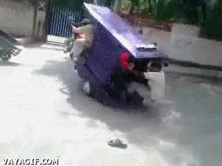 Moto,Triciclo,Loco,Girar,Taxi,India,Moto-taxi