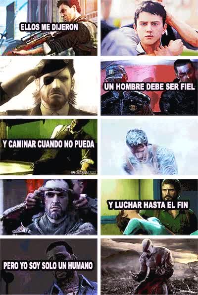 humano,caminar,luchar hasta el fin,fiel,hombre,aprender,videojuegos,lecciones