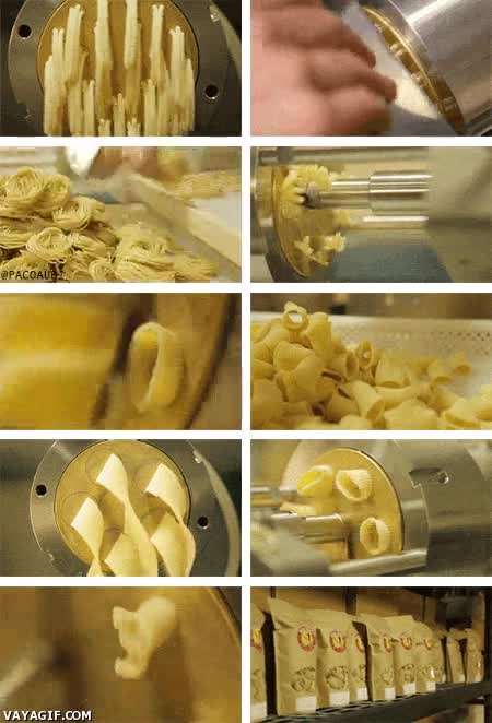 pasta,paso a paso,fabricar,cómo se hace,alimenticia,fabricas