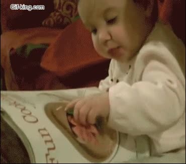 pero no se nace sabiendo,parece una tonteria,bebe,revista,comida,foto,comer