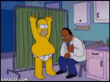 fin de semana,Homer,abuela,subir un poco de peso,comida