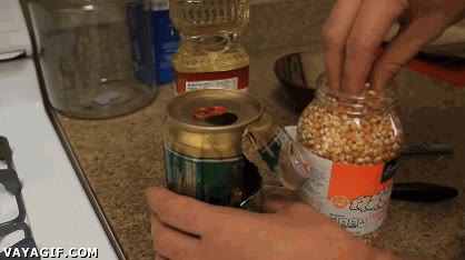 lata,solo falta ponerla al fuego,cerveza,refresco,maquina de hacer palomitas,popcorn machine,palomitas