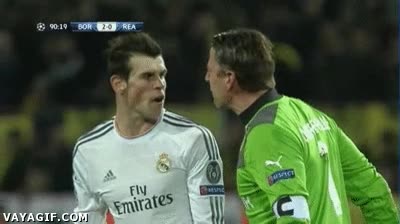 Gareth Bale,Roman Weidenfeller,Real Madrid,BvB,Partido,Palabras bonitas