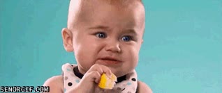 caras,expresiones,bebes,asco,limon,acido