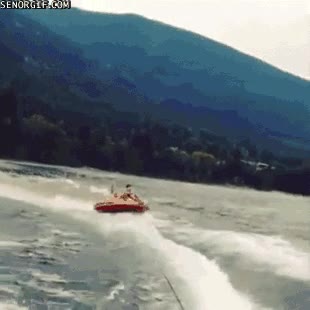 barca,flyfish,colchoneta,cuerda,esqui acuatico,salir despedidos