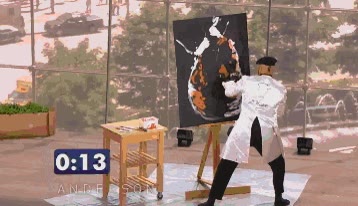 retrato,juez,talento,pintar,rapidez,al reves