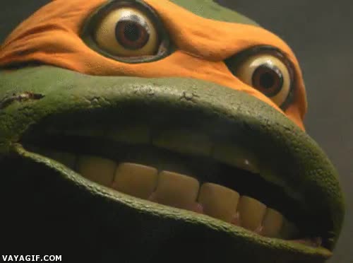 reaccion,torutugas ninja,ninja turtles,Megan Fox,nueva pelicula,michelangelo