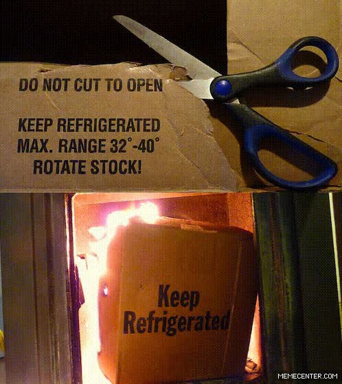 vandalo,No cortar para abrir,mantener refrigerado,malote