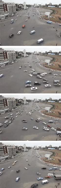 semáforos,ciudad,loco,coches,estrellarse,control,tráfico