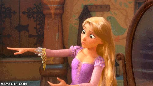 Rapunzel,Corona,Regalo,Algo,No te gusta,Enredados
