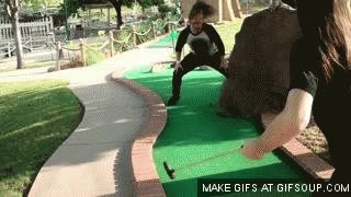 mini-golf,metal,flipar,como un señor,Hardcore,mini golf,headbanging