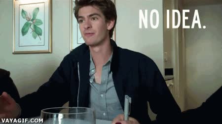 andrew garfield,pagina,no idea,videos,preguntar,disimula cuanto puedas,novia,no cuela