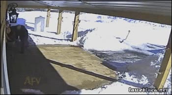 Fr&iacute;o,Invierno,Pala,Nieve,Salvo,Ca&iacute;da,Tejado,Ser&aacute; por el portazo