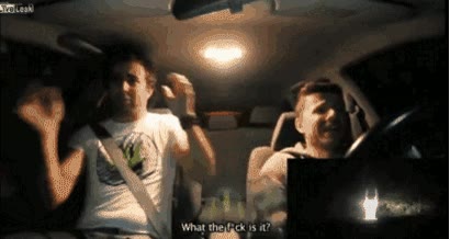 coche,broma,fantasma,susto,chica de la curva,dentro del coche,ataque,infarto