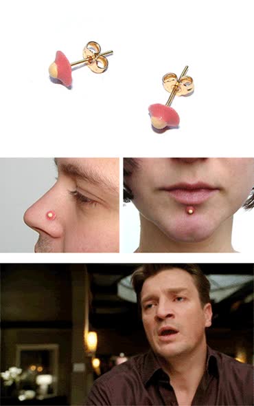 grano,piercing,asqueroso,absurdo,pus,vaya genios