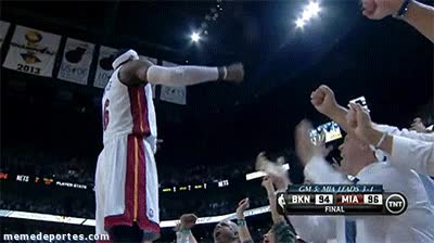 miami heat,publico,grada,lebron james,vacilar,nba