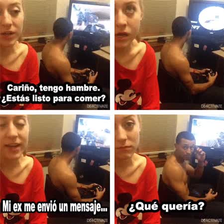 ex,celos,gamer,novia,atenci&oacute;n,llamada,enviar,mensaje