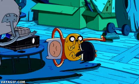 fail,Hora de Aventura,wtf,escena,ping&uuml;ino