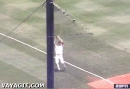 beisbol,fail,rebotar,cabeza,atrapar,salvada,baseball