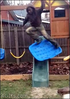 tobogan,surf,plastico,fail,caida,al suelo,dolor