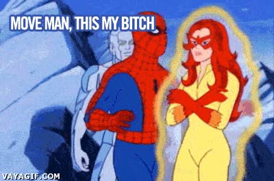 Spider-man,ice man,respeto,quita bicho,celos,spiderman,hombre de hielo
