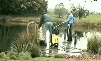 fail,muelle,barca,agua a presion,manguera