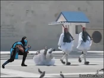 zancadilla,subzero,sub-zero,marcha,soldados,militar,caer,al suelo