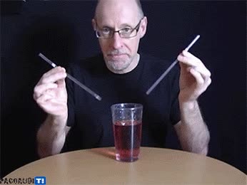 beber,reto imposible,dos pajitas,con tres tampoco podrás,imposible
