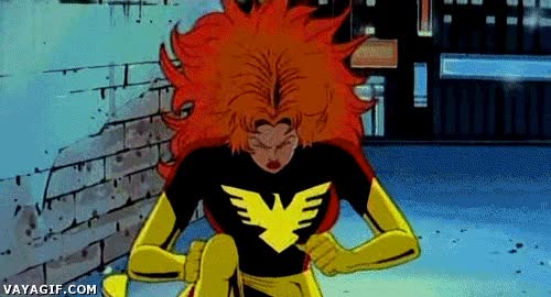 Jean Grey,comer,picante,pedo,phoenix,fuego,explosion