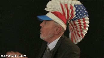 sombrero,no entiendo,wow,wtf?,patriótico,bandera,cresta,americana,estados unidos