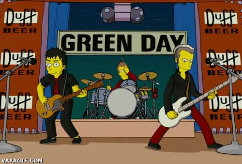 los simpson,green day,the movie,la pelicula