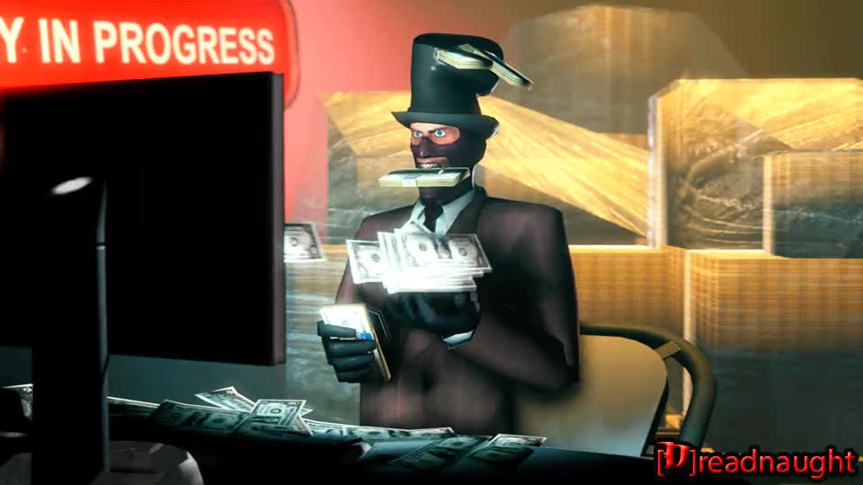 tf2,Team Fortress 2,ofertas,steam,dinero,gastar,por que valve,spy,billetes