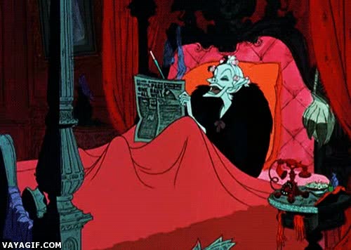 pies,congelados,frio,cruella de vil,cama,101 dalmatas