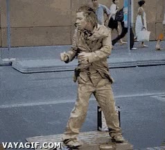 ¿ramblas de barcelona?,artista,callejero,locking,estatua humana