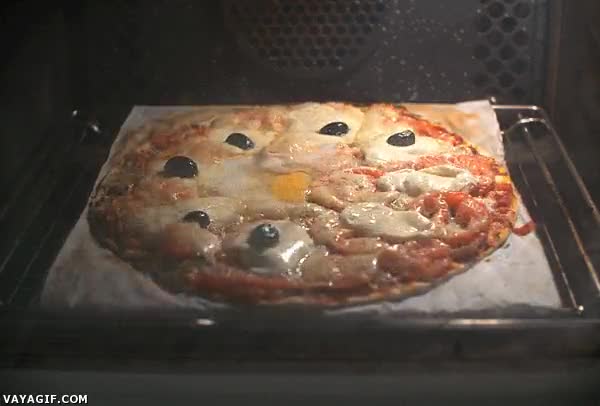 pizzas,alucinante,bucle,rico,pizza,horno,horneado