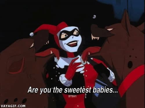 perros,Harley Quinn,batman,dibujos,volver,vacaciones