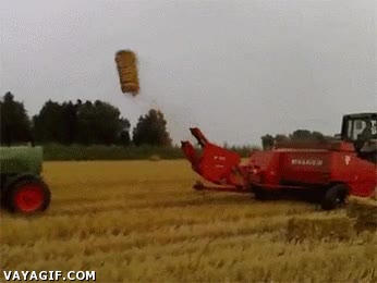 balas,segadora,tractor,granjero,granja