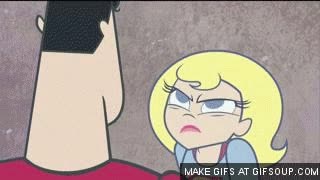 Supergirl,Superman,enfado,pu&ntilde;etazo