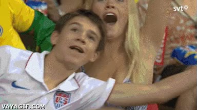 saludar,camara,mundial,rubia,guapa